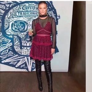 Self portrait mini dress UK8/XS